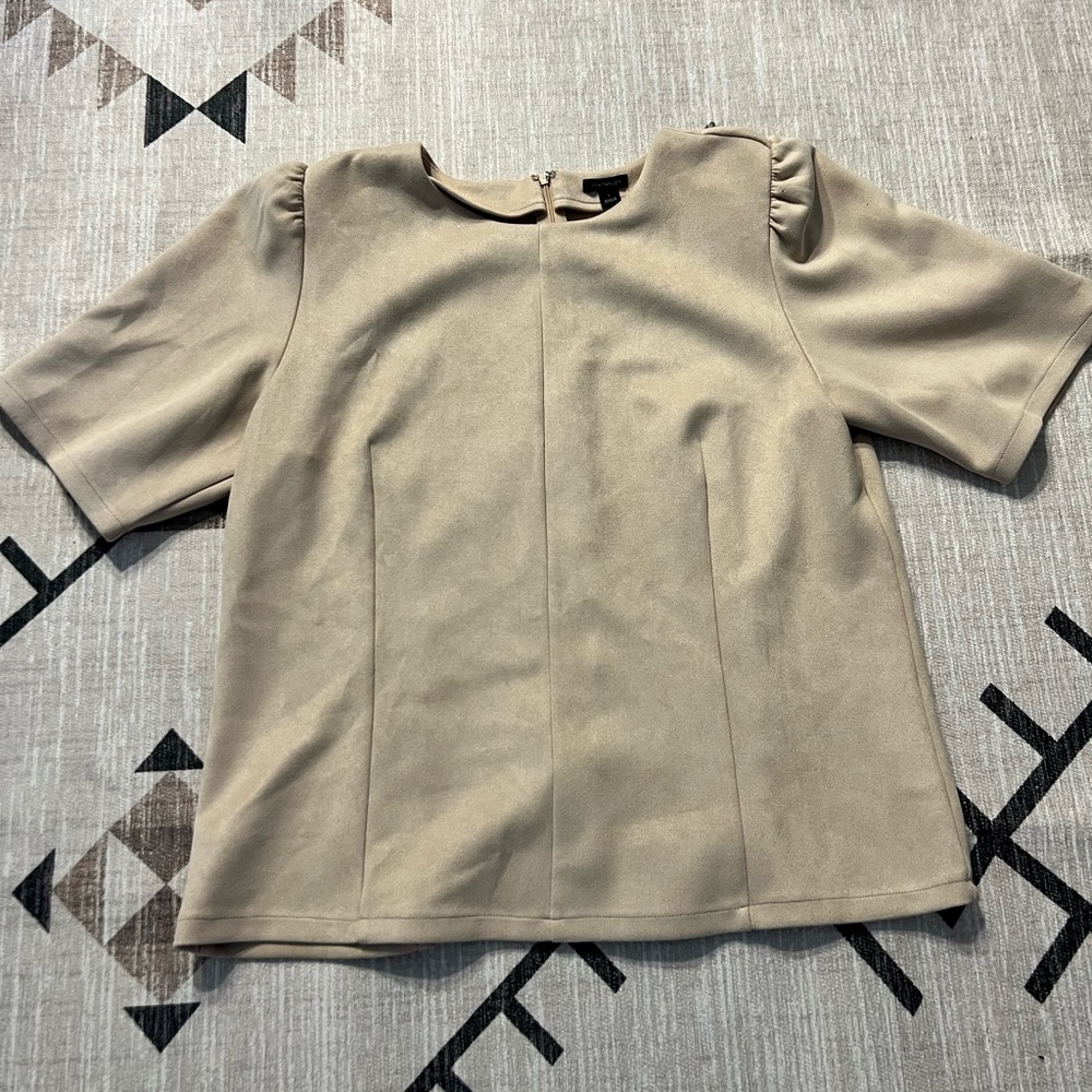 Elegant Tan Women's Top